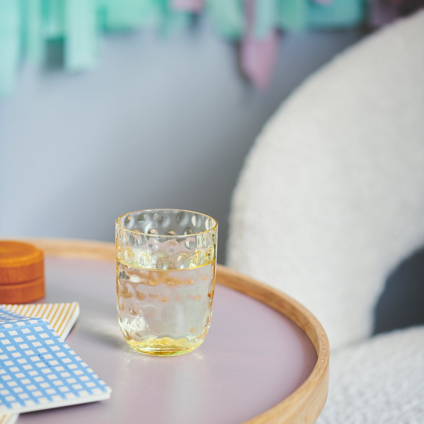 Kodanska Kodanska Vandglas - Danish Summer Water Glass Yellow