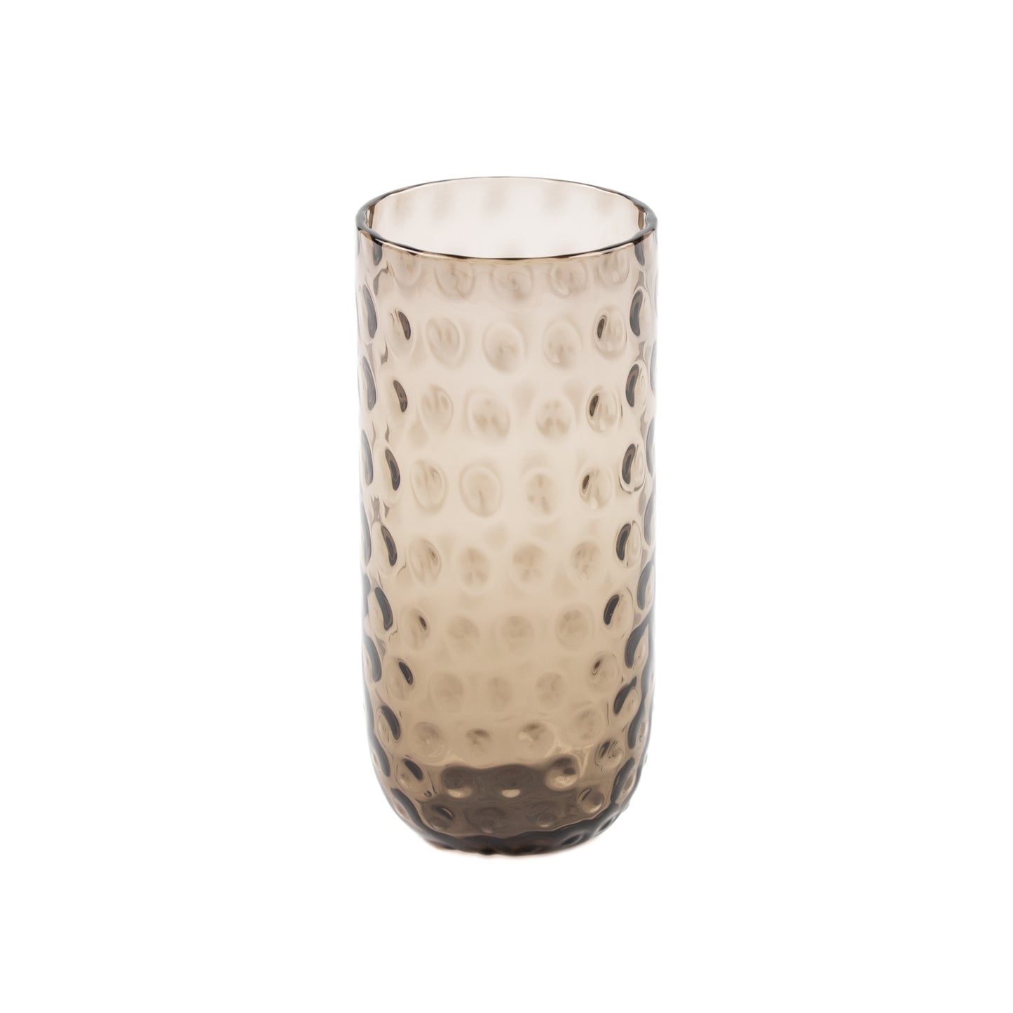 Kodanska Danish Summer Højt Glas Water Glass Black Smoke
