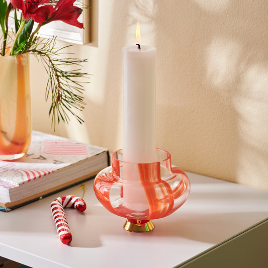 Kodanska 2nd Way Candle Holder Candle holder Cherry