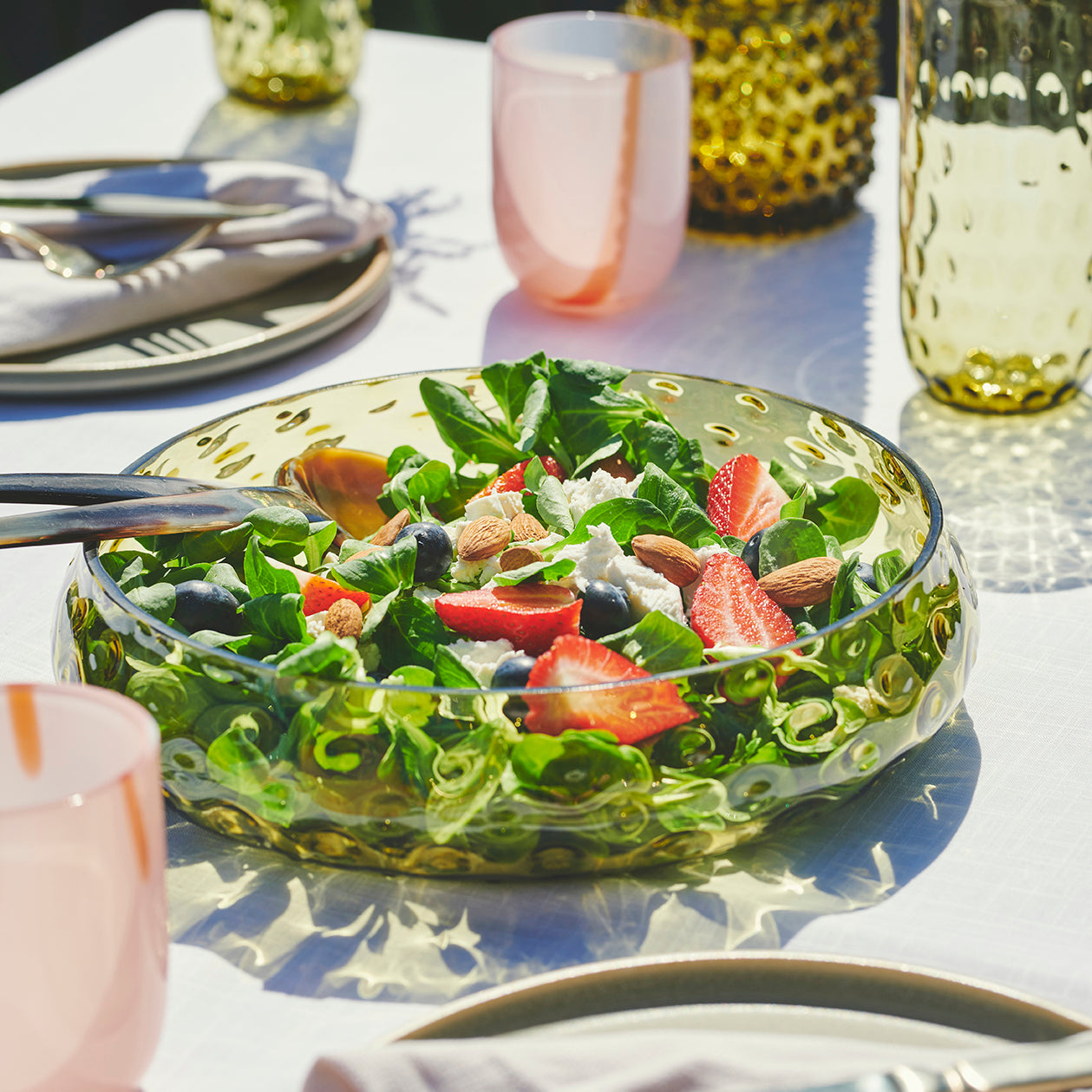 Kodanska Danish Summer Bowl 02 small Bowl Olive Green