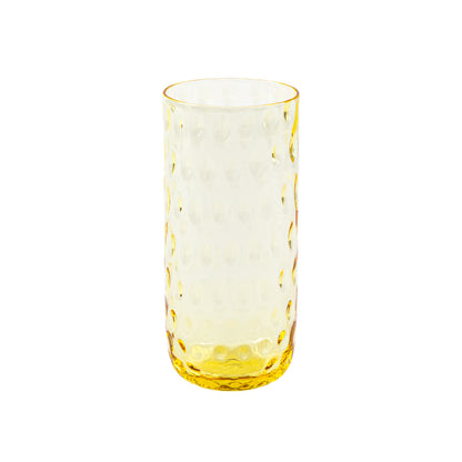 Kodanska Danish Summer Longdrink Water Glass Yellow