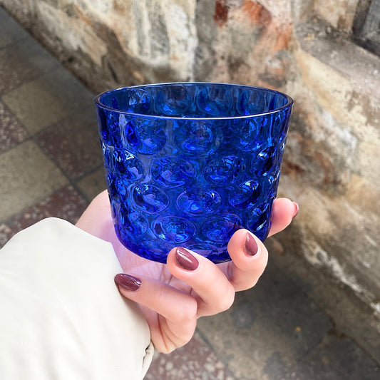 Kodanska Danish Summer Skål 01 Big Drops Bowl Blue
