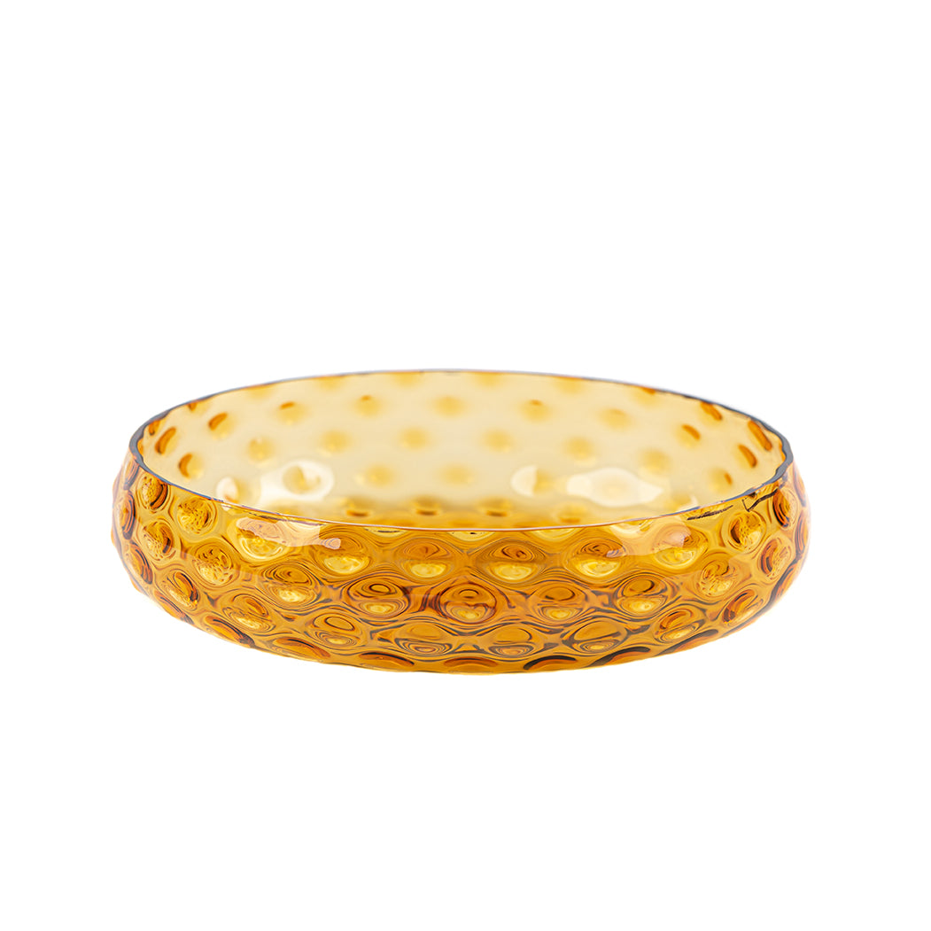 Kodanska Danish Summer Skål 04 Large Bowl Amber