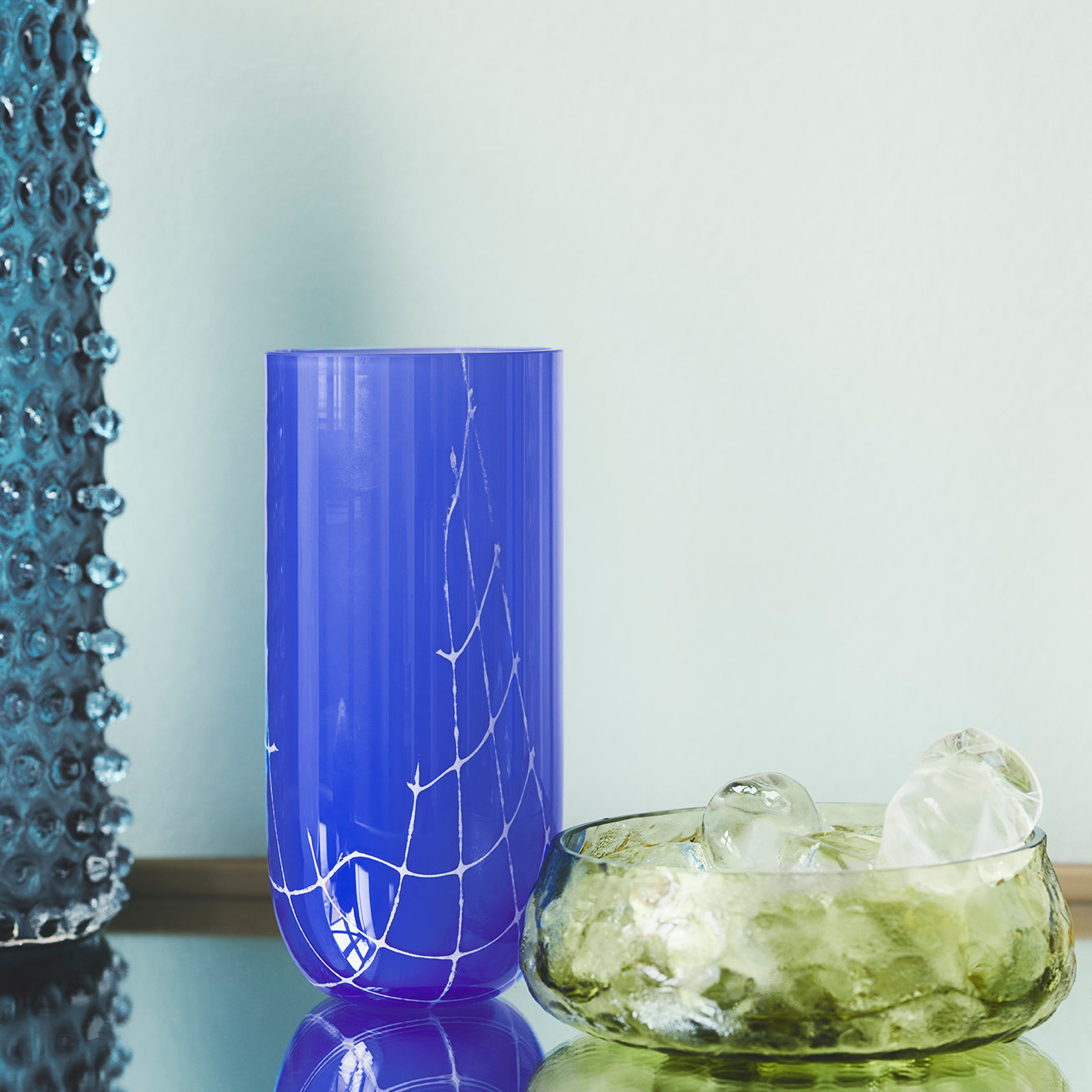 Kodanska Danish Summer Skål 04 Large Bowl Olive Green