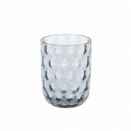 Kodanska Danish Summer Tumbler Big Drops Water Glass Cosmo Grey