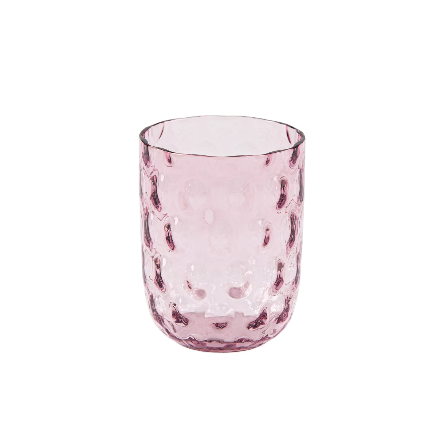 Kodanska Danish Summer Tumbler Big Drops Water Glass Purple
