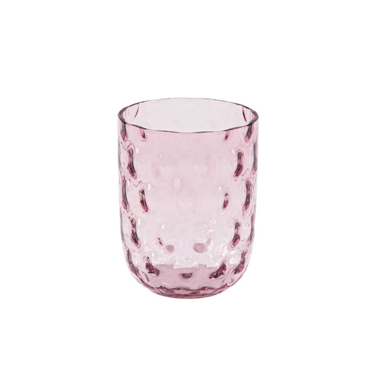 Kodanska Danish Summer Tumbler Big Drops Water Glass Purple