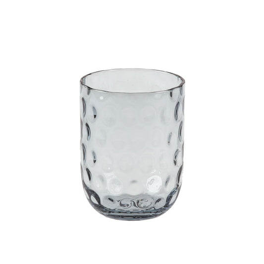 Kodanska Danish Summer Tumbler Small Drops Water Glass Cosmo Grey