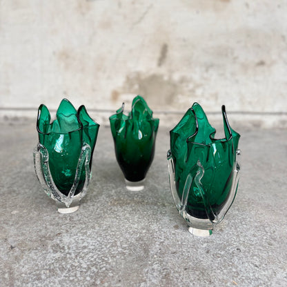 Kodanska Faith Vase 01 Art Vase Green W/Art