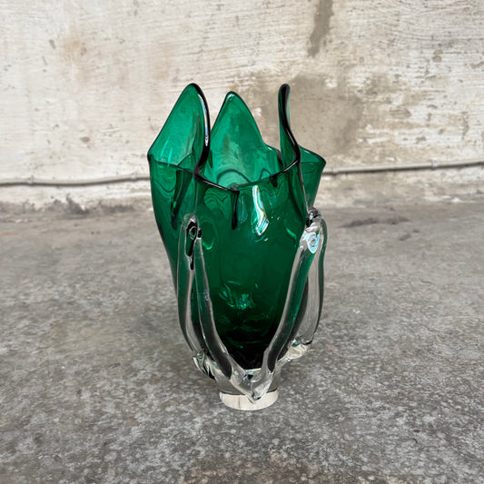 Kodanska Faith Vase 01 Art Vase Green W/Art