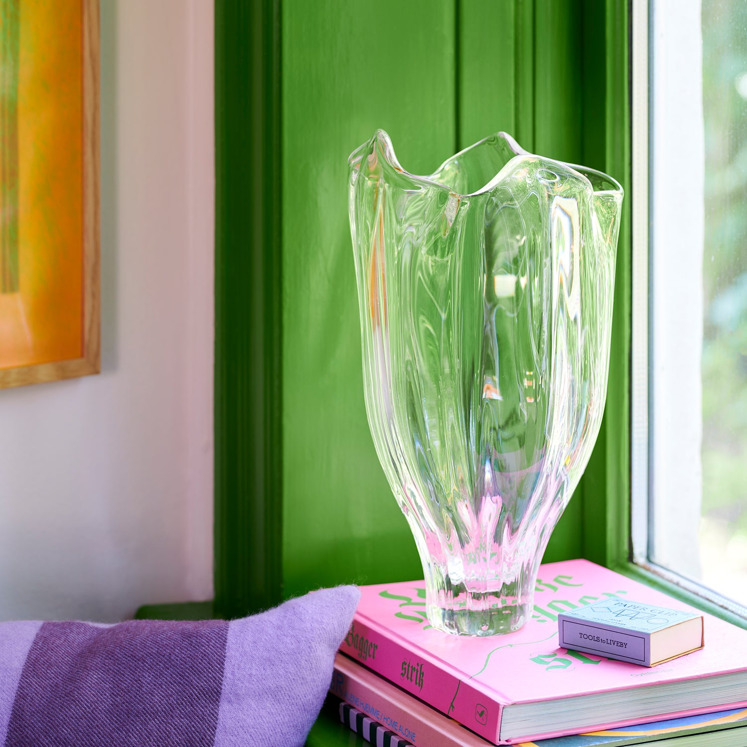 Kodanska Faith Vase 02, 35 cm Vase Ice