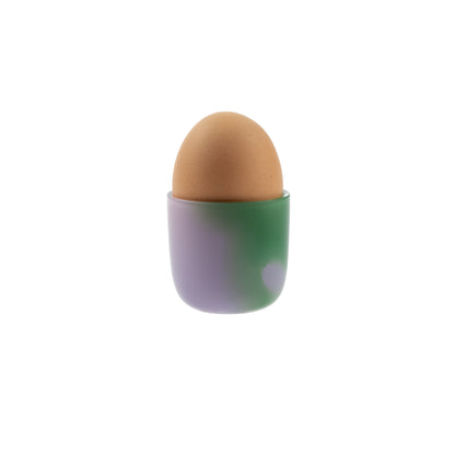 Kodanska Flow Egg Cup Flow egg cup Purple W. Green Stripes