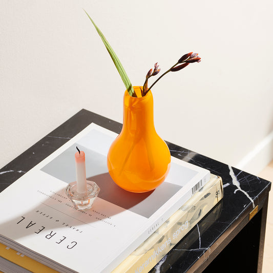 Kodanska Flow Vase Mini Vase Orange W. Dots