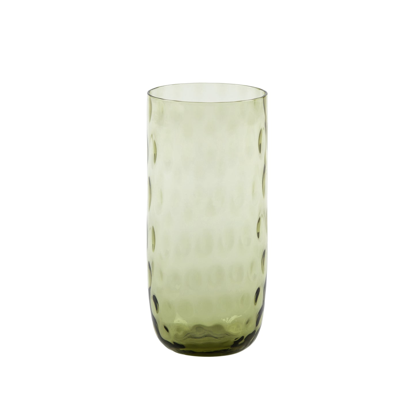 Kodanska Danish Summer Longdrink Water Glass Olive Green
