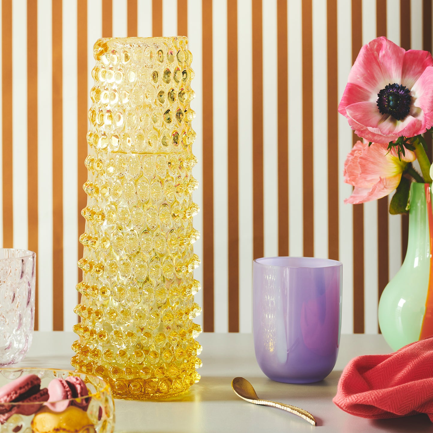 Kodanska Danish Summer Water Carafe Carafe / Vase Yellow