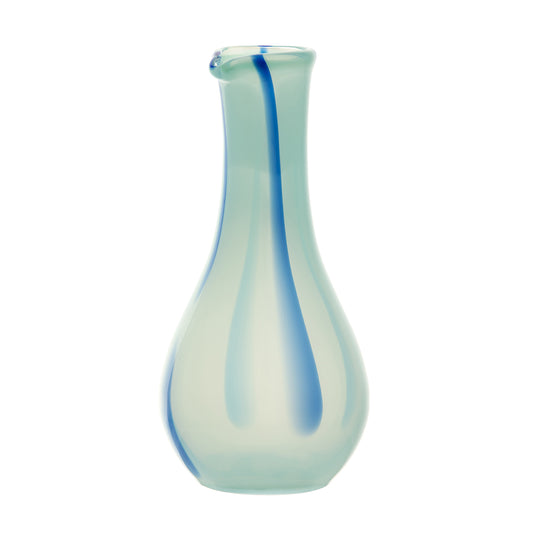Kodanska Flow Carafe Carafe / Vase Light Blue W. Stripes