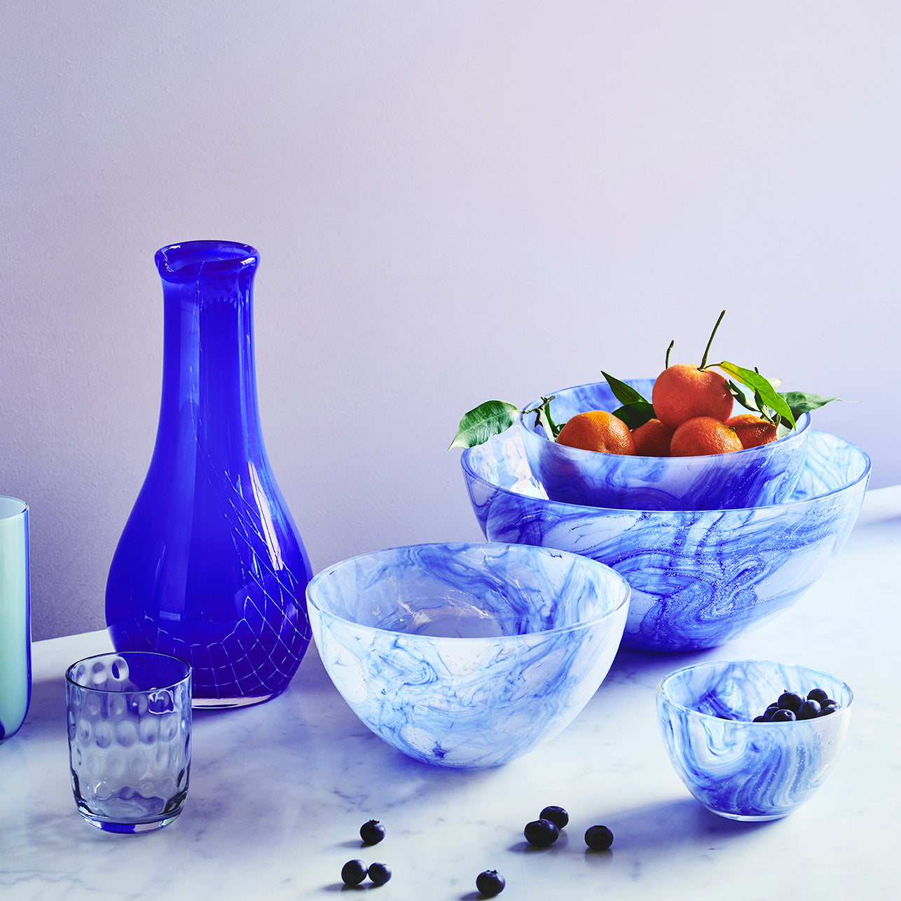 Kodanska Havana Banana Skål Medium Bowl Blue Lagoon